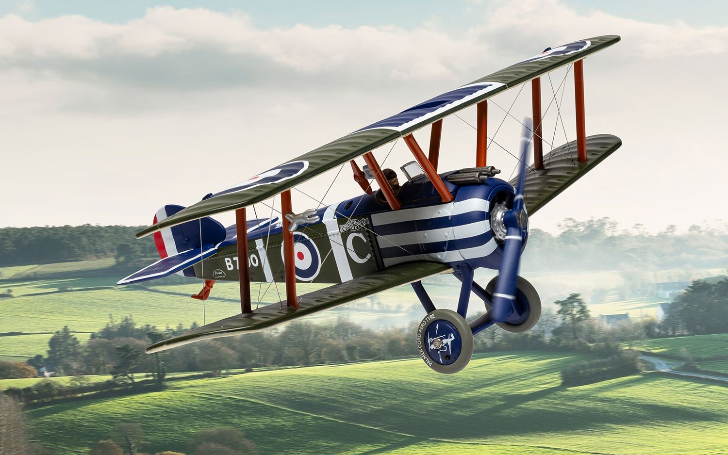 Corgi AA38111 Sopwith Camel F.1 - B7190/C - ‘Donner Wetter!’ PRICE £56.99 (RRP £64.99)