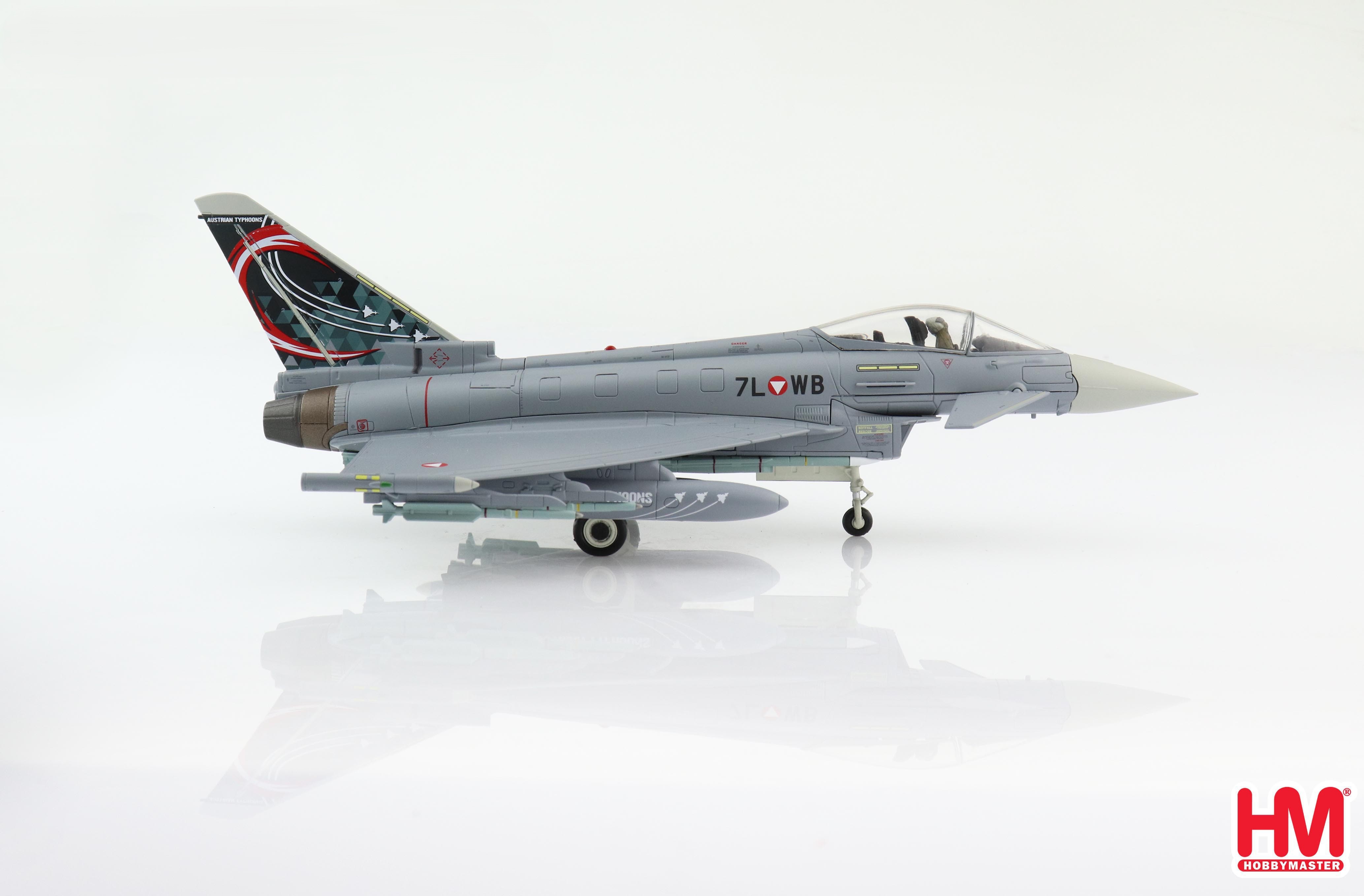 Hobby Master HA6610 Eurofighter Typhoon, Austrian Air Force, 7L-WB, Zeltweg AB, Austria, 2019