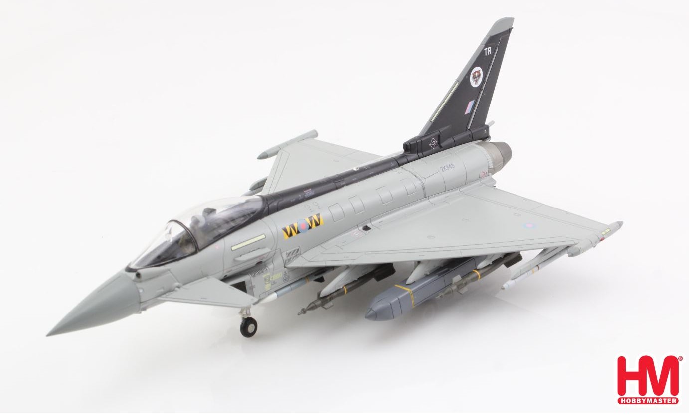 Hobby Master HA6632 Eurofighter Typhoon ZK343, No. 74 Sqn. "Tigers", RAF (what if scheme) 