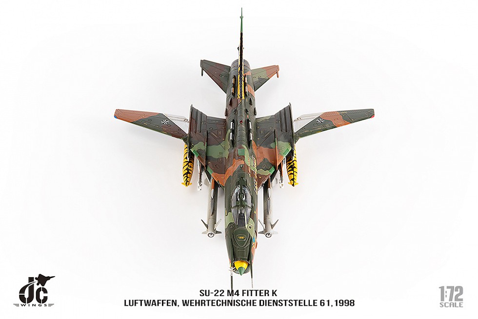 JC Wings Military - JCW72SU20004 SU-22 M4 FITTER K LUFTWAFFEN, WEHRTECHNISCHE DIENSTSTELLE 61, 1998
