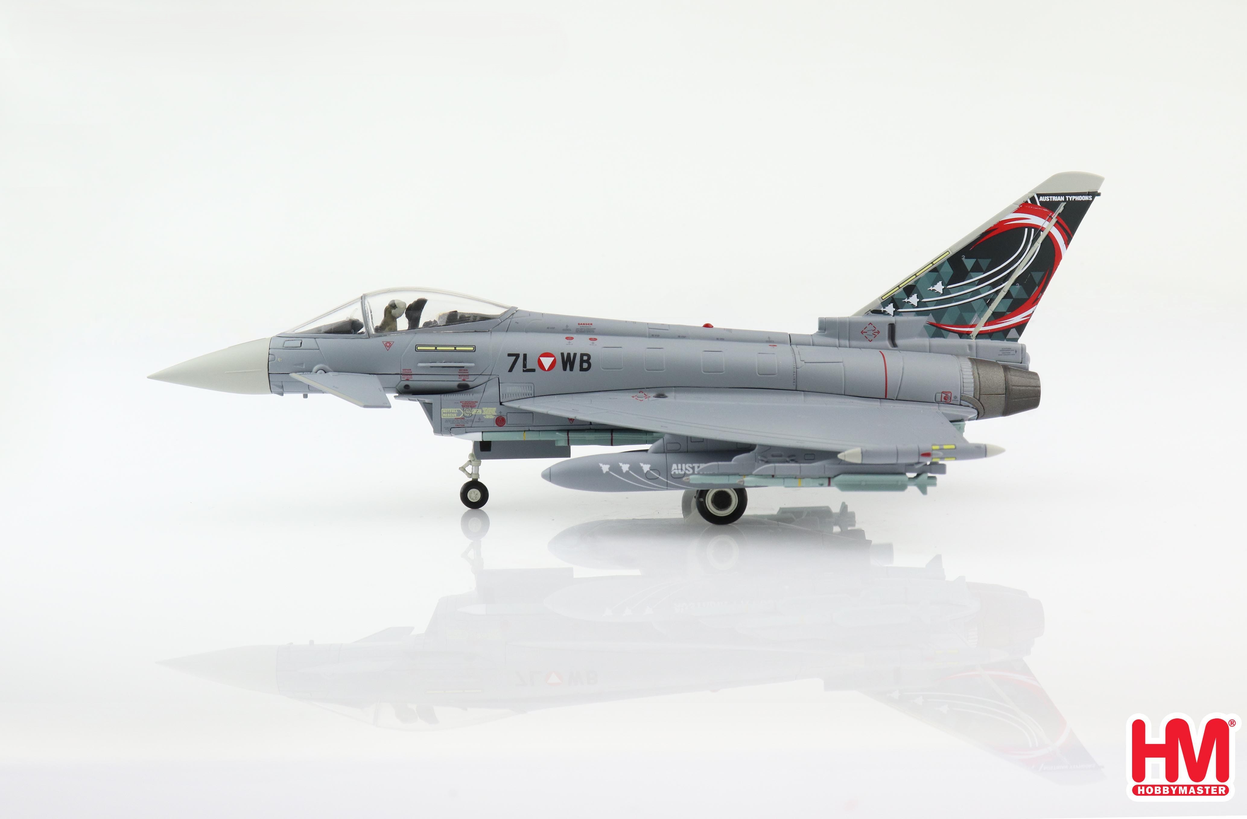 Hobby Master HA6610 Eurofighter Typhoon, Austrian Air Force, 7L-WB, Zeltweg AB, Austria, 2019