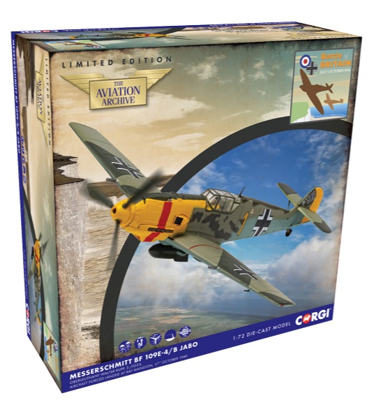 AA28009 Messerschmitt Me109E-4/B 'Yellow 1' - Oberleutnant Walter Rupp (Battle of Britain 85)