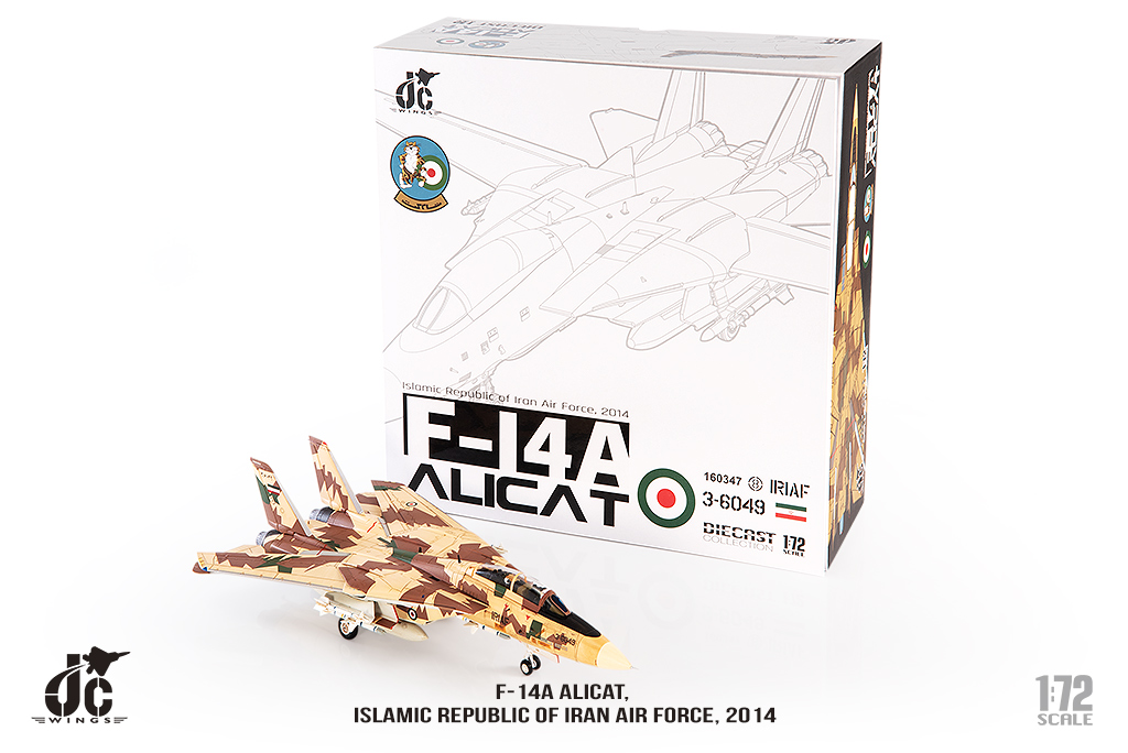 JCW72F14013 F-14A Alicat Islamic Republic of Iran Air Force, 2014 (RRP £130.99)