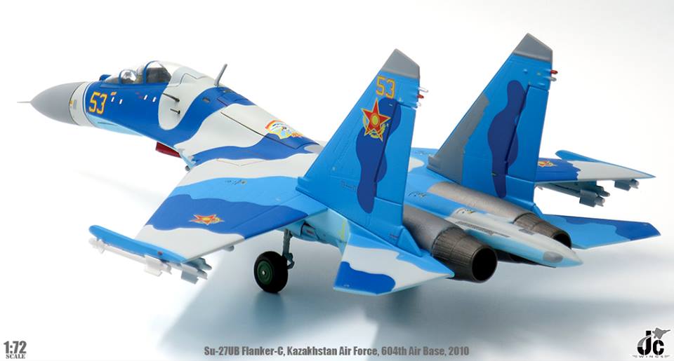 JC Wings Military - JCW72SU27004  Sukhoi Su27U Flanker-C Kazakhstan Air Force 604th Air Base 2010