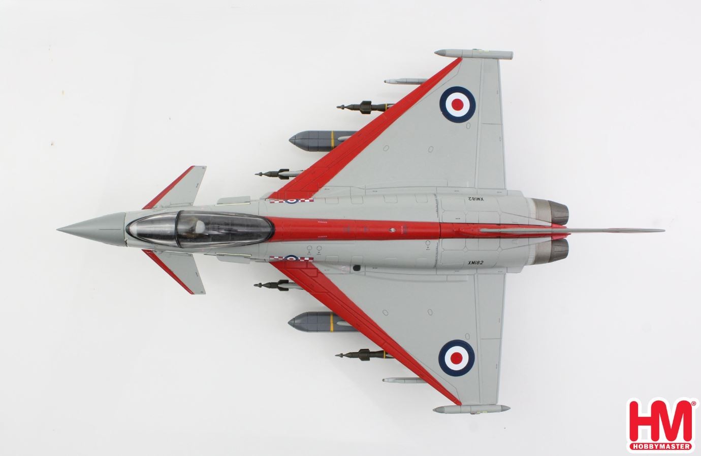 Hobby Master HA6633 Eurofighter Typhoon XM182, No. 56 Sqn "Firebirds"., RAF (what if scheme)