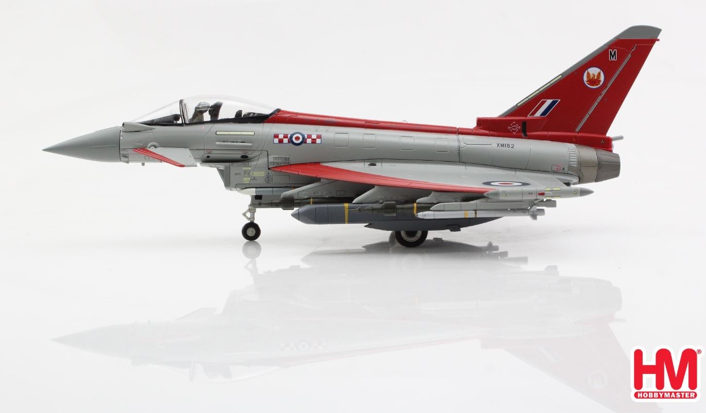 Hobby Master HA6633 Eurofighter Typhoon XM182, No. 56 Sqn "Firebirds"., RAF (what if scheme)