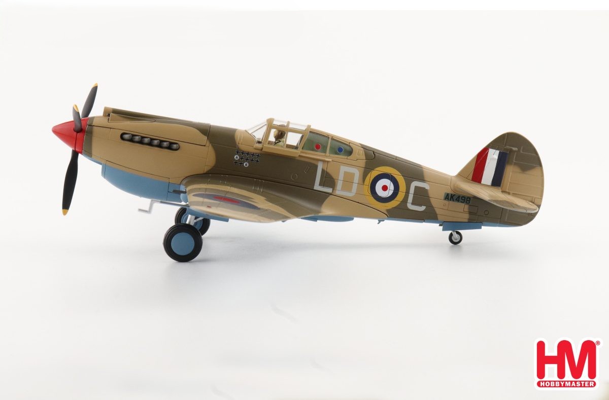 HobbyMaster HA9206 Tomahawk Mk. IIB "Clive Killer Caldwell" LD-C, 250 Sqn., RAF, North Africa 1942  Australia’s Top WW2 Air Ace and Top P-40 Ace of WW2
