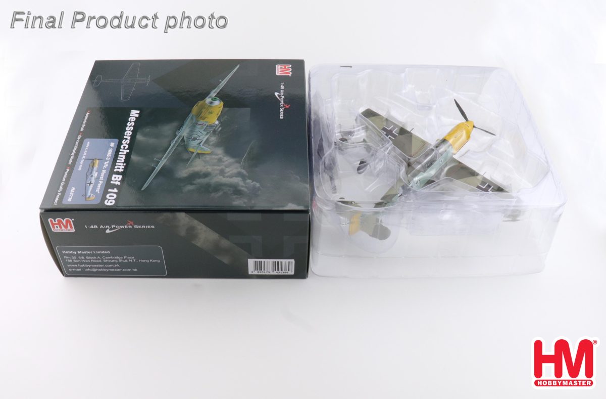 Hobby Master HA8730 Messerschmitt Bf109E-3 Luftwaffe, "Ufz. Horst Perez" white 4, 4/JG 26, Sept 1940 (RRP - 83.99)