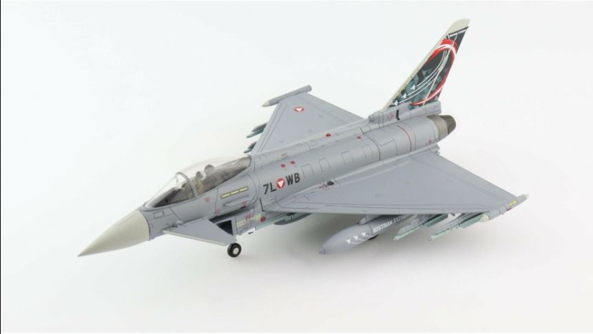 Hobby Master HA6610 Eurofighter Typhoon, Austrian Air Force, 7L-WB, Zeltweg AB, Austria, 2019
