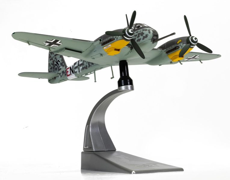 Corgi AA29701 Messerschmitt Me 410A-1/U4, W.Nr 429263 / 3U+EN, Oblt Friedrich ‘Fritz’ Stehle, 5./ZG26, Hildesheim, Germany, 6th March 1944, Defence of the Reich bomber killer operations  RRP £94.99 