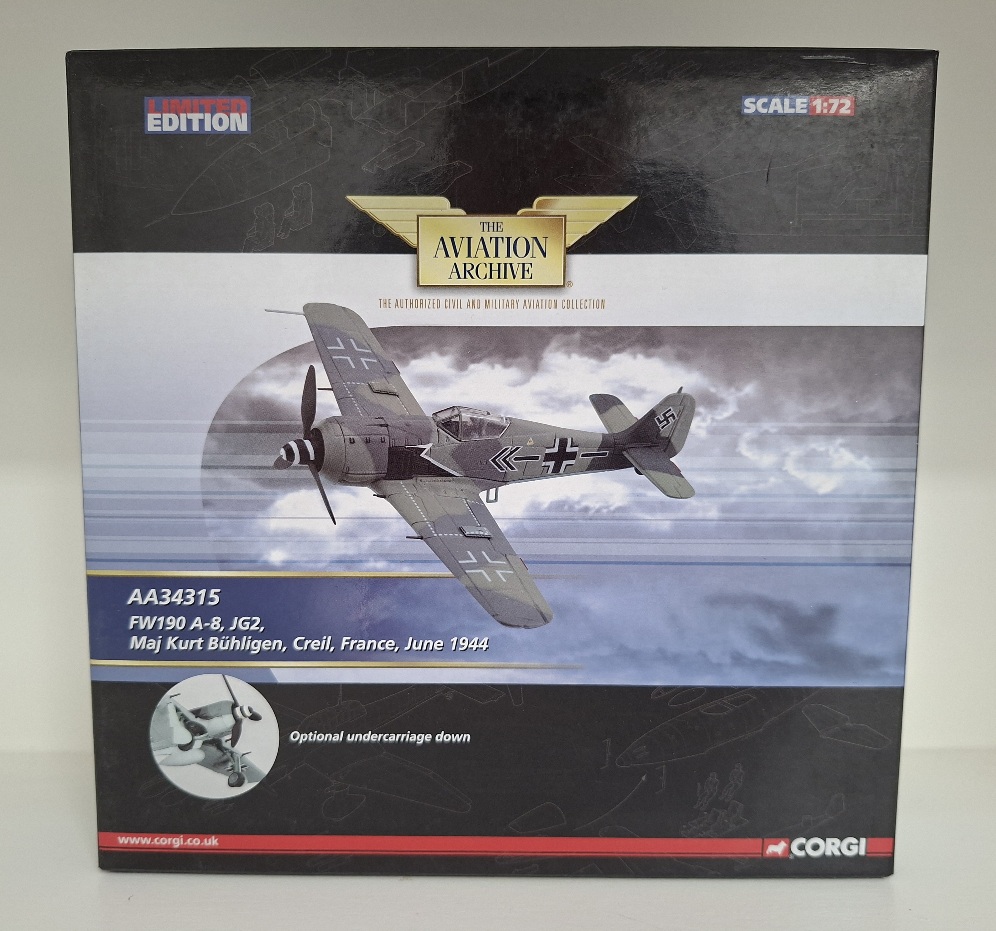 Corgi AA34315 Fw190 A-8,