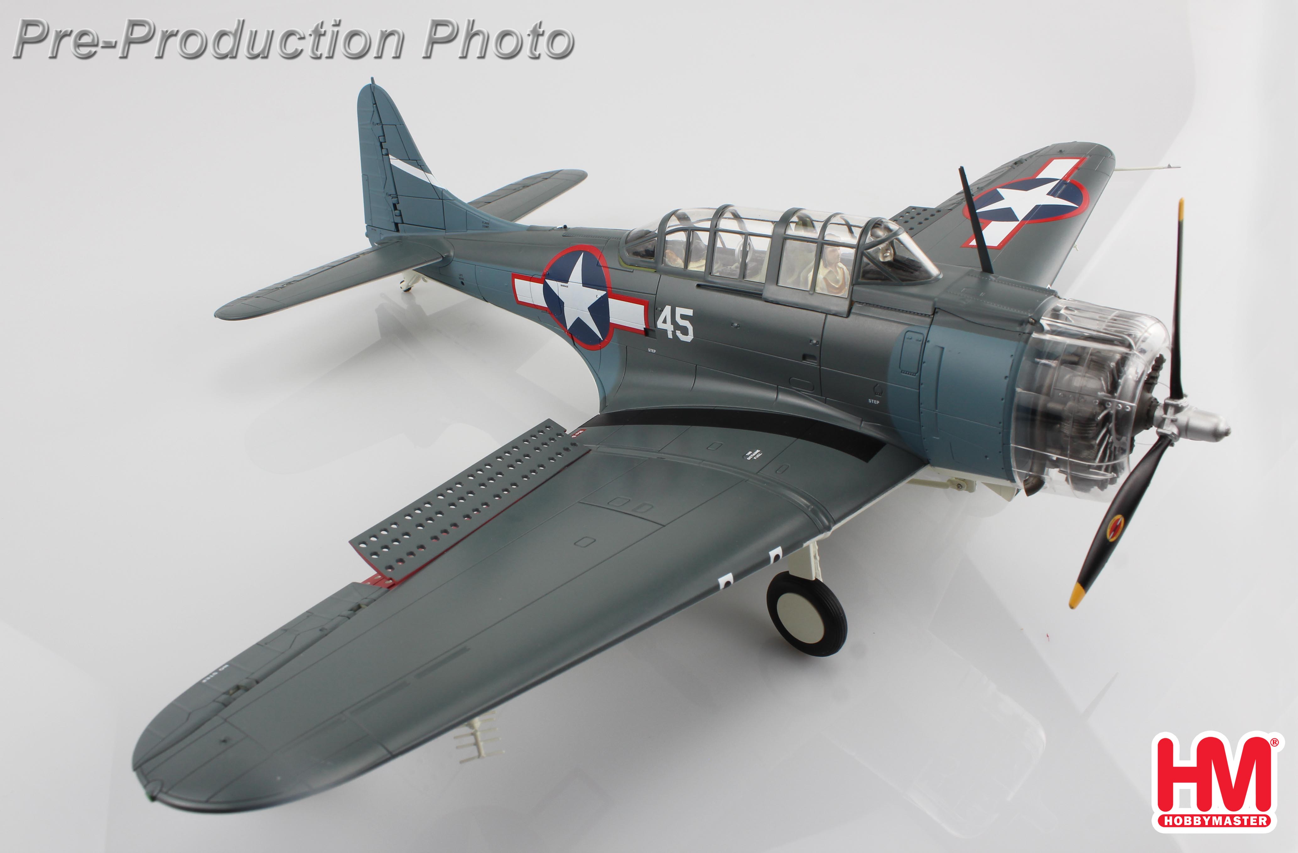HobbyMaster HA0215 Douglas SBD-5 "Dauntless" White 45, VB-16, USS Lexington, 1943