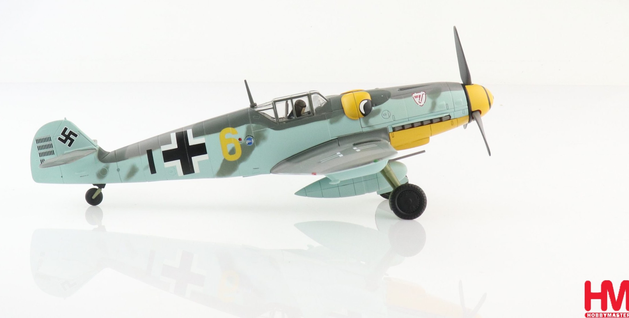 Hobby Master HA8752 BF 109G-6 “Yellow 6”, Ofw. Alfred Surau, 9./JG 3, Germany, Sept 1943