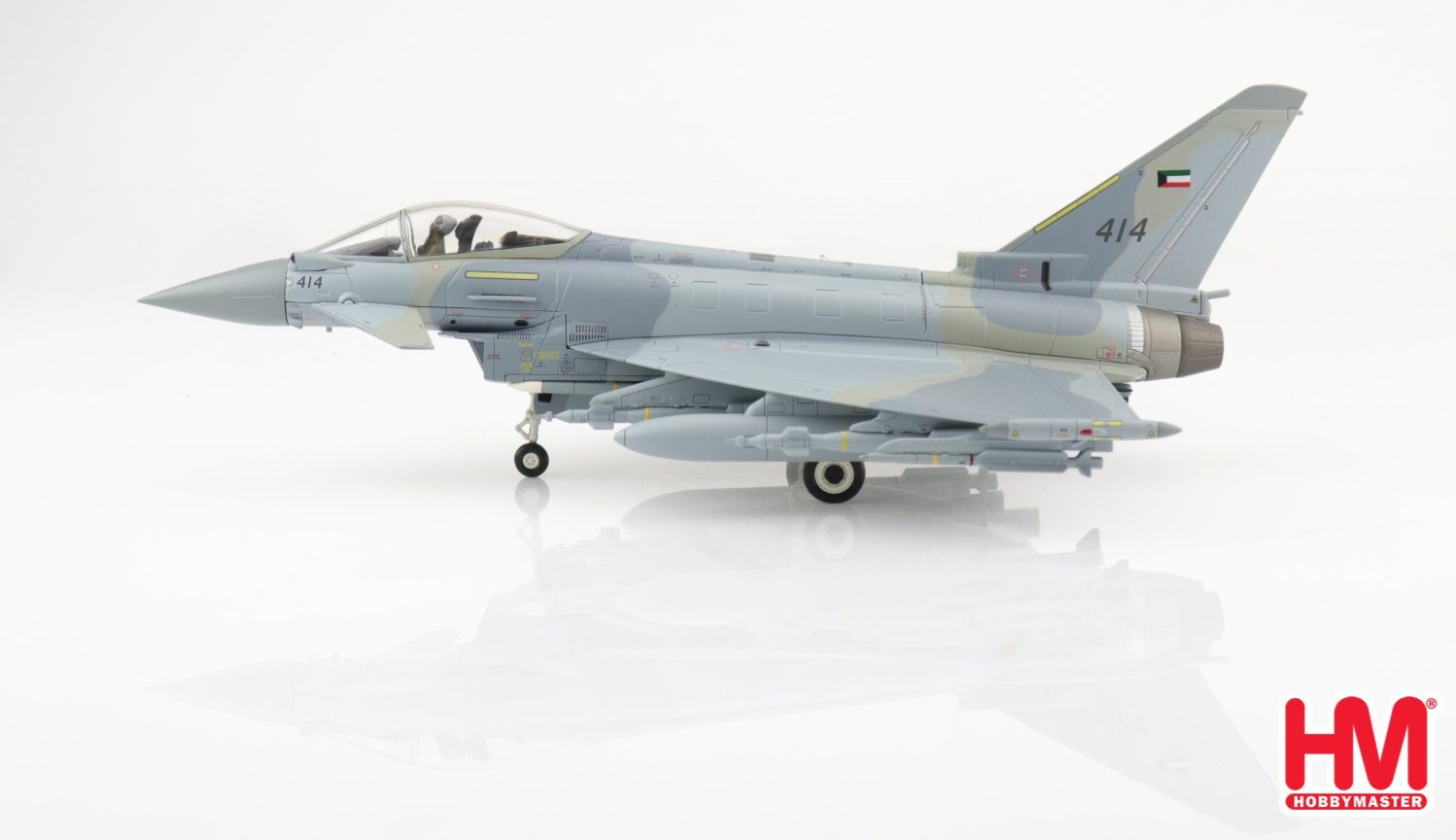 Hobby Master HA6619 Eurofighter Typhoon 414, Kuwait Air Force (pseudo scheme)