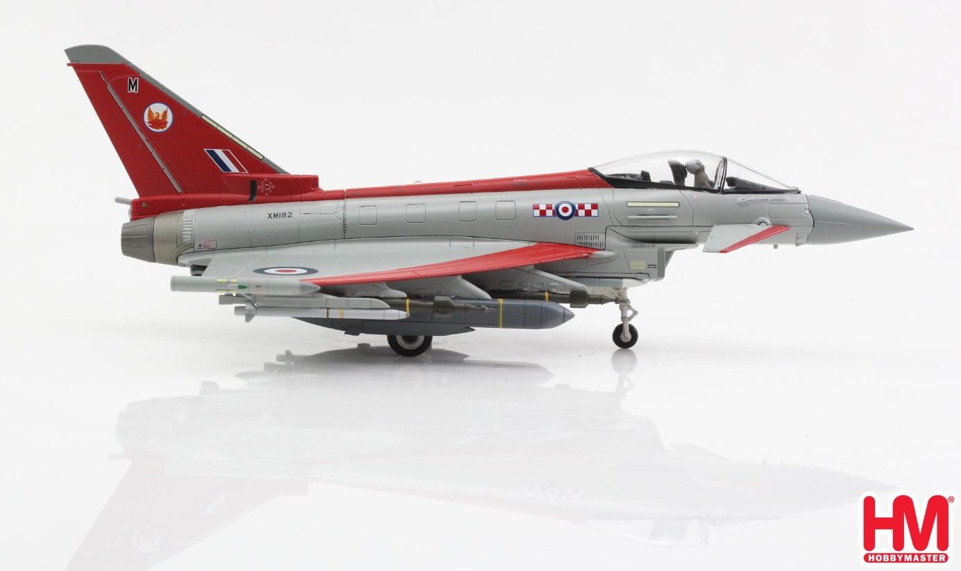 Hobby Master HA6633 Eurofighter Typhoon XM182, No. 56 Sqn "Firebirds"., RAF (what if scheme)