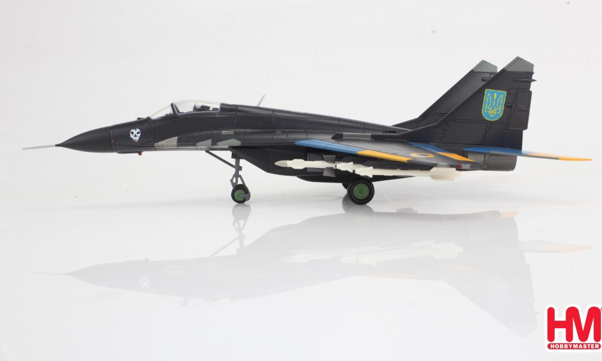 Hobby Master HA6525 MIG-29 "Ghost of Kyiv" 40th Tactical Aviation Brigade, Ukrainian AF, Vasylkiv AB, 2023  