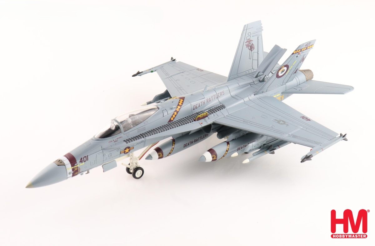  HA3583 McDonnell Douglas F/A-18C Hornet USMC VMFA-323 Death Rattlers, NA401,  USS Nimitz, 2021