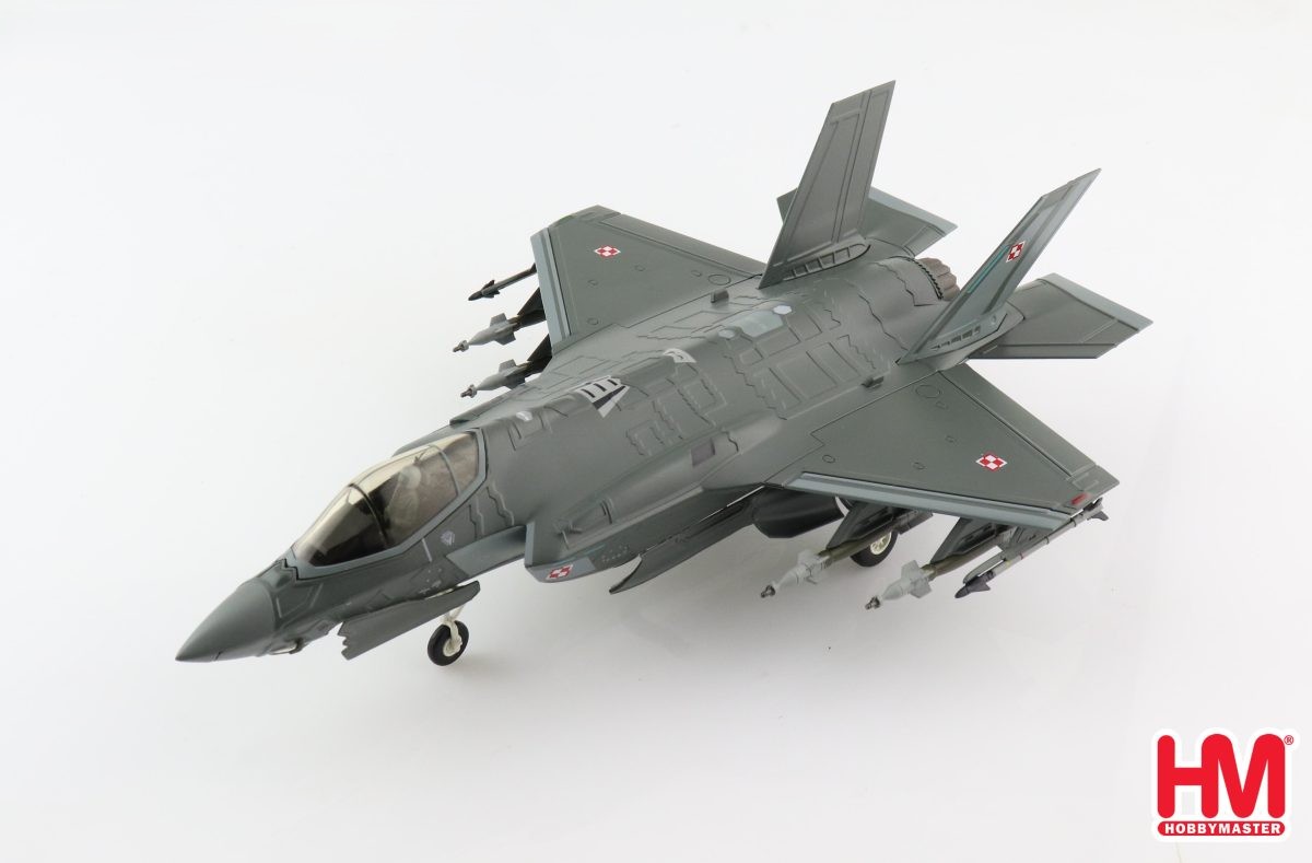Hobby Master HA4433 Lockheed F-35A Lightning II, Polish Air Force , MSOP 2019 - (mock up) (RRP £111.99)