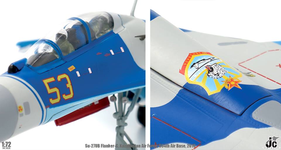 JC Wings Military - JCW72SU27004  Sukhoi Su27U Flanker-C Kazakhstan Air Force 604th Air Base 2010