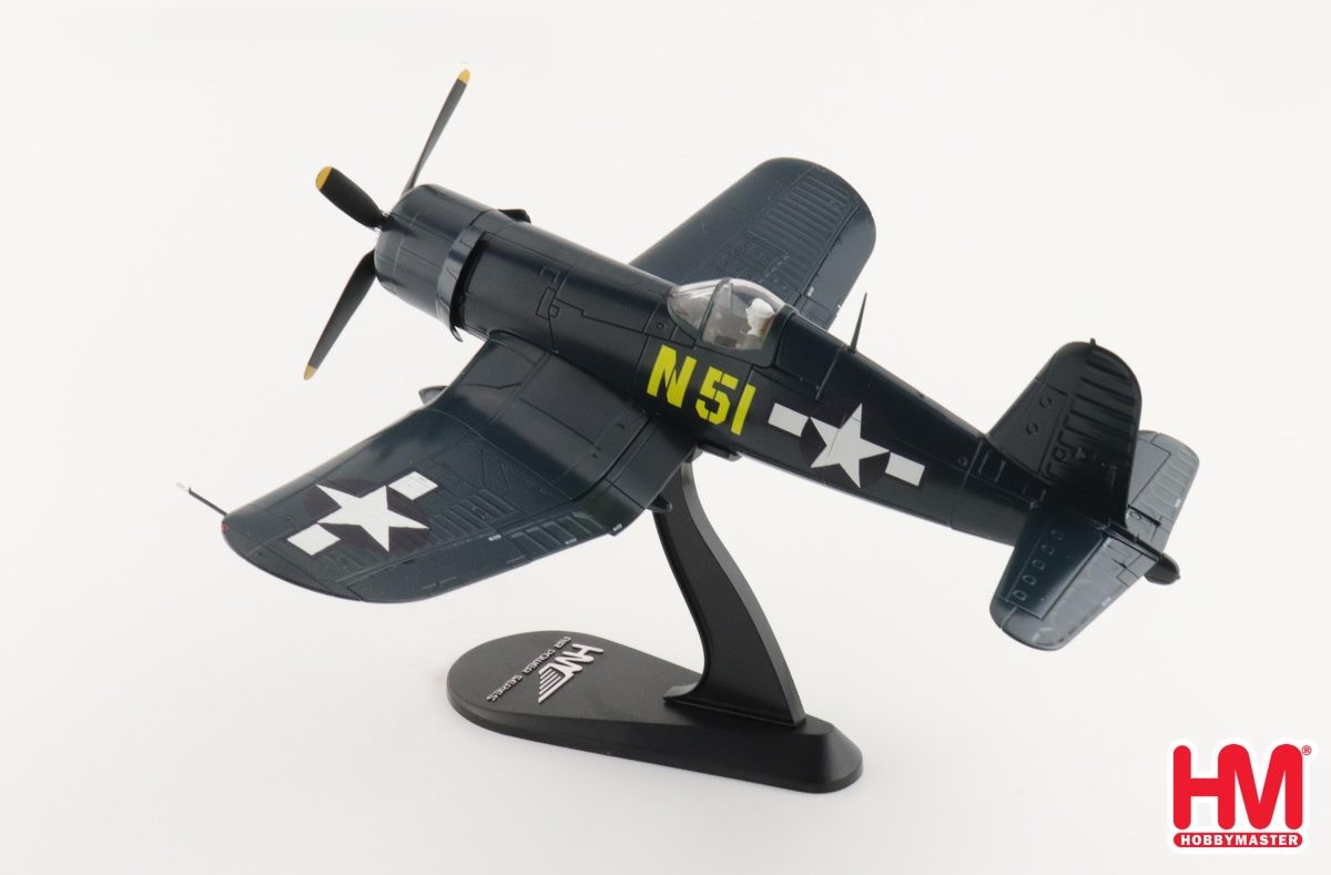 Hobby Master HA8227 F4U-4 Corsair N51, John Glenn, VMF-155, China 1945 One of the Original US Astronauts