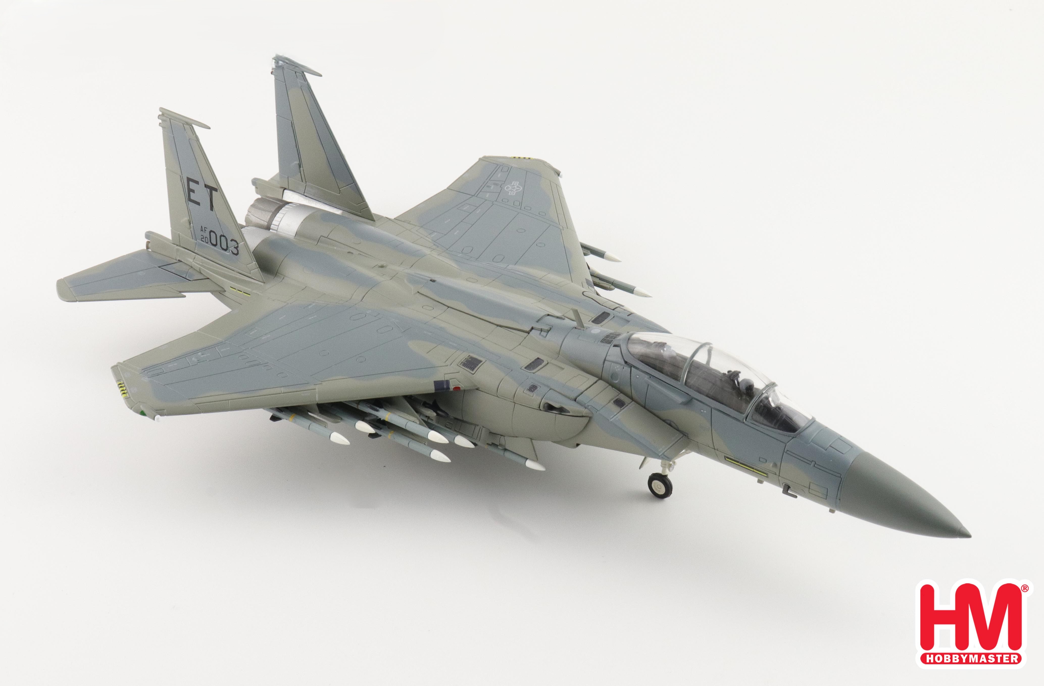 Hobby Master HA4568 Boeing F-15EX Eagle II USAF 96th TW, 40th FTS, #20-0003, Eglin AFB, FL, December 2023,  Loaded Configuration