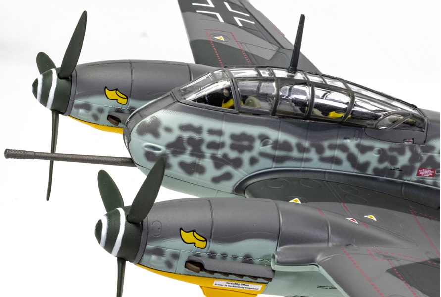 Corgi AA29701 Messerschmitt Me 410A-1/U4, W.Nr 429263 / 3U+EN, Oblt Friedrich ‘Fritz’ Stehle, 5./ZG26, Hildesheim, Germany, 6th March 1944, Defence of the Reich bomber killer operations  RRP £94.99 