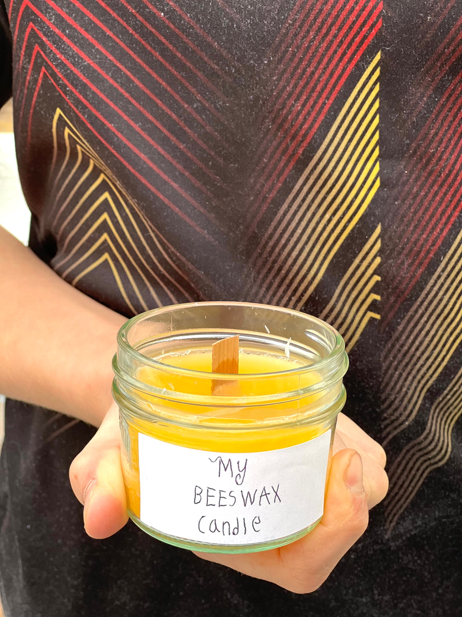 My Beeswax Candle