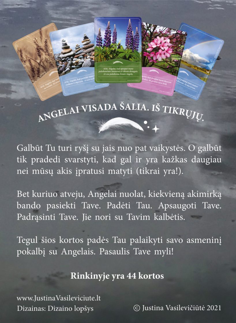 Angelų kortos „Pokalbiai su Angelais” 