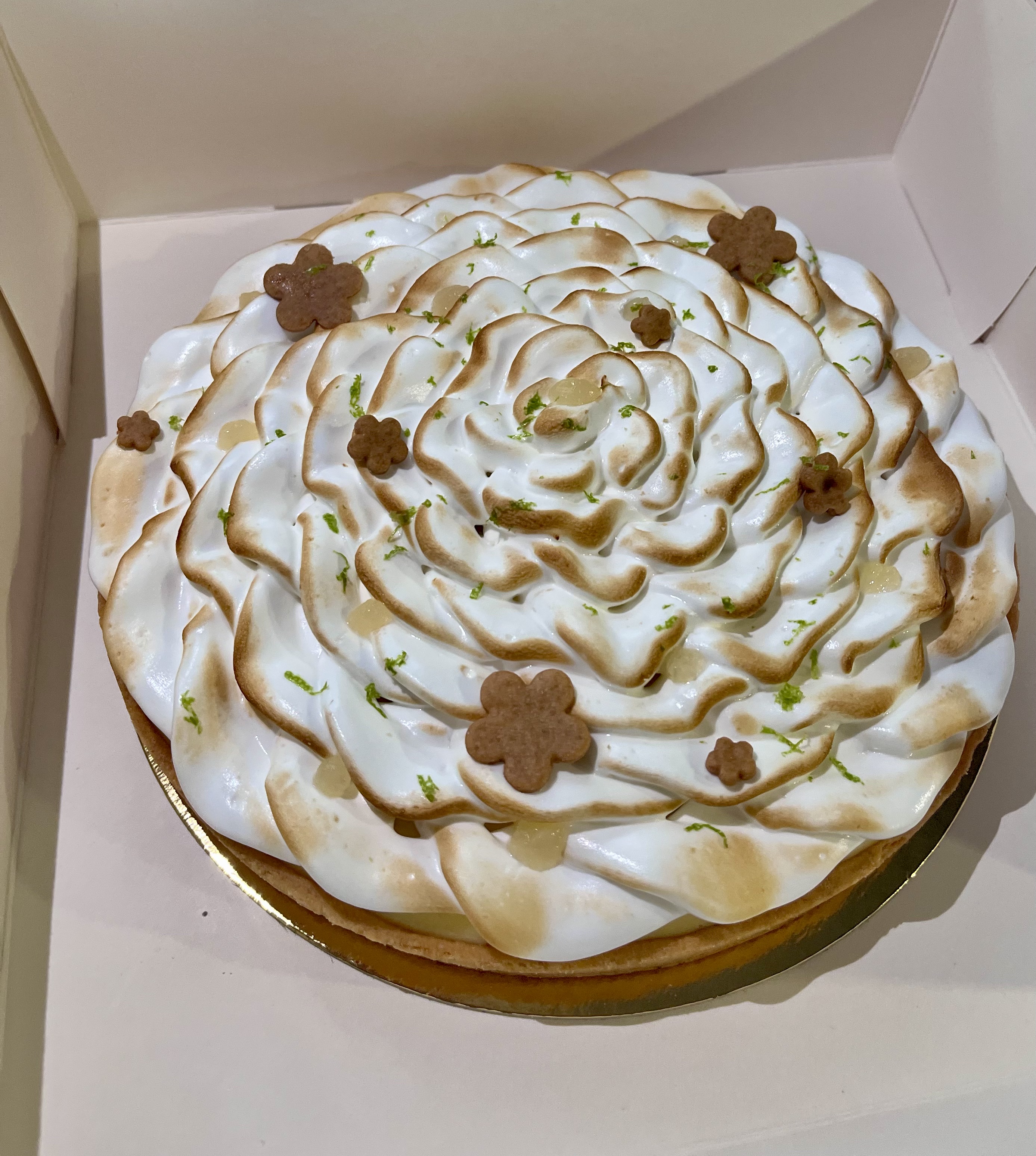 Tarte citron meringuée
