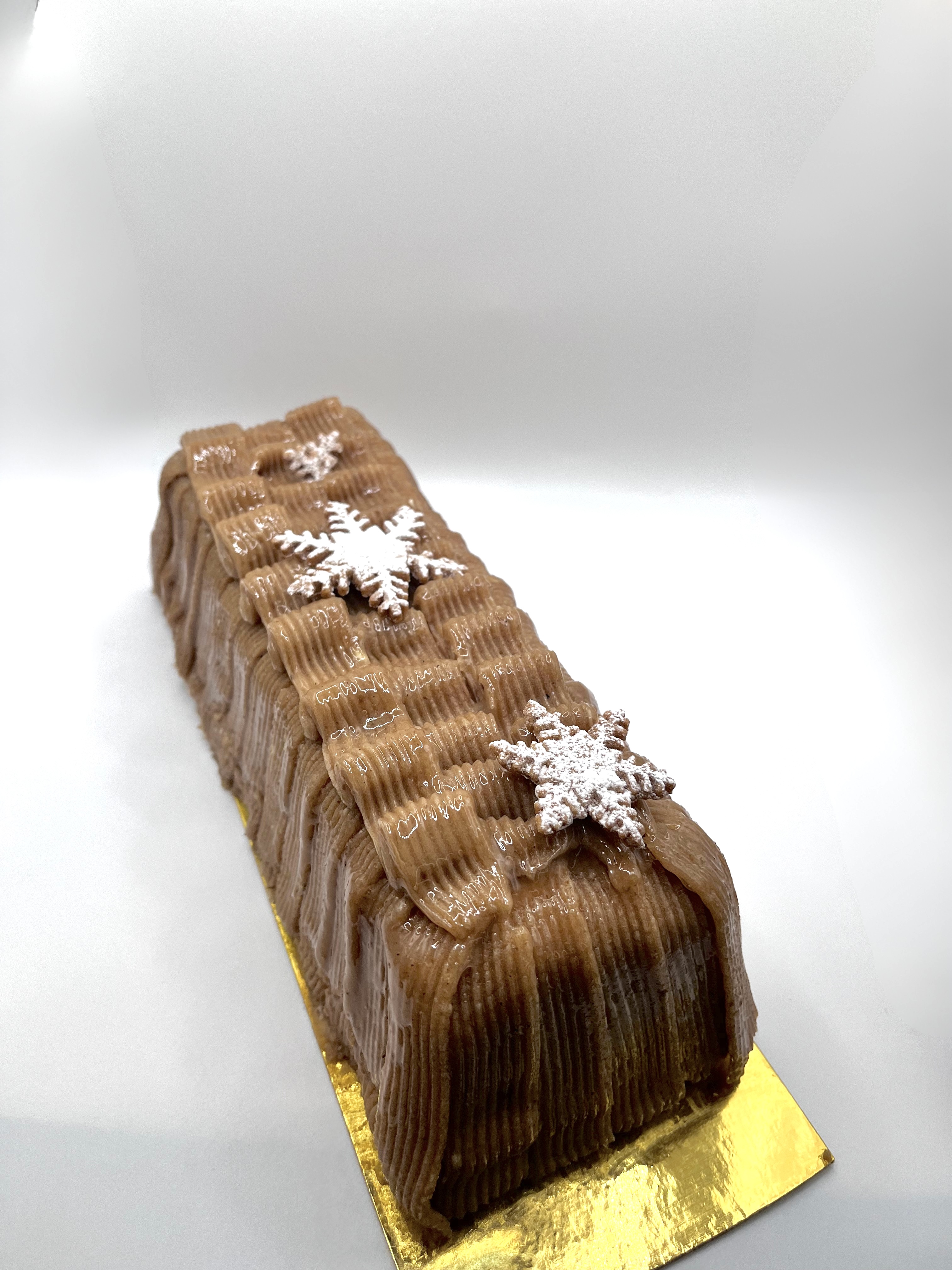 Bûche châtaigne/cassis