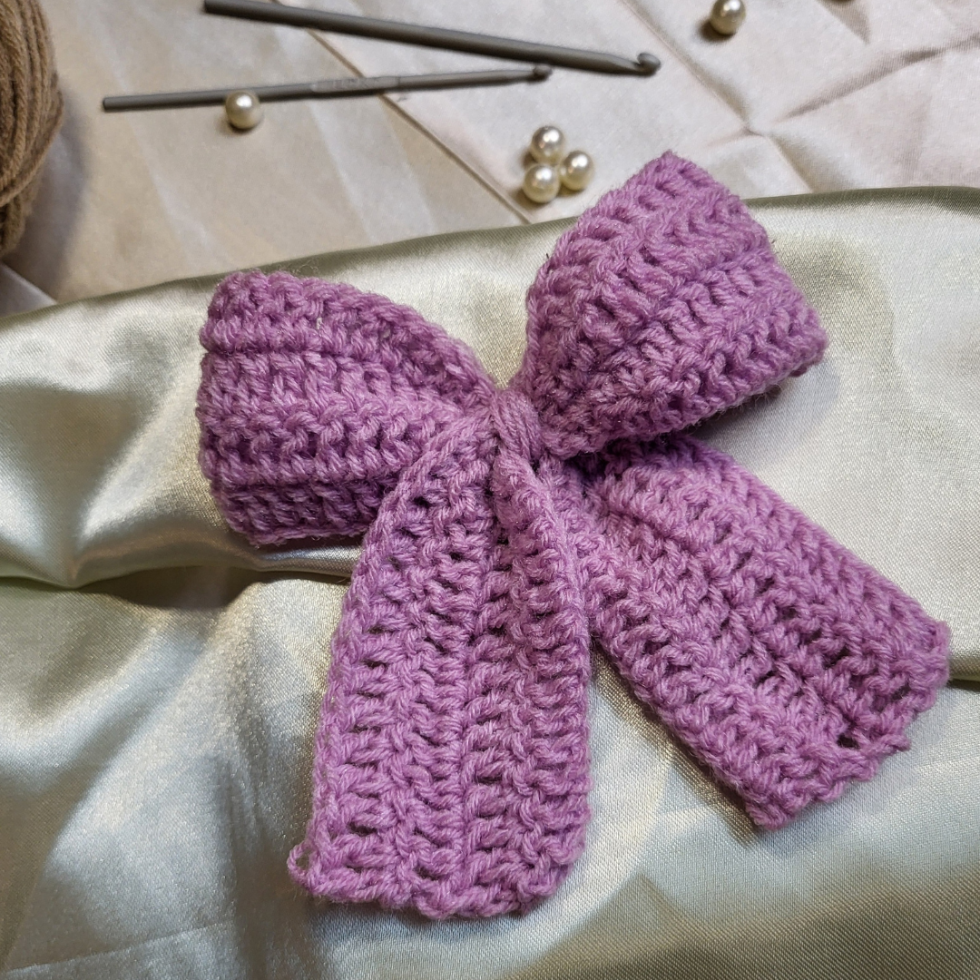 Handmade Crocheted Bows