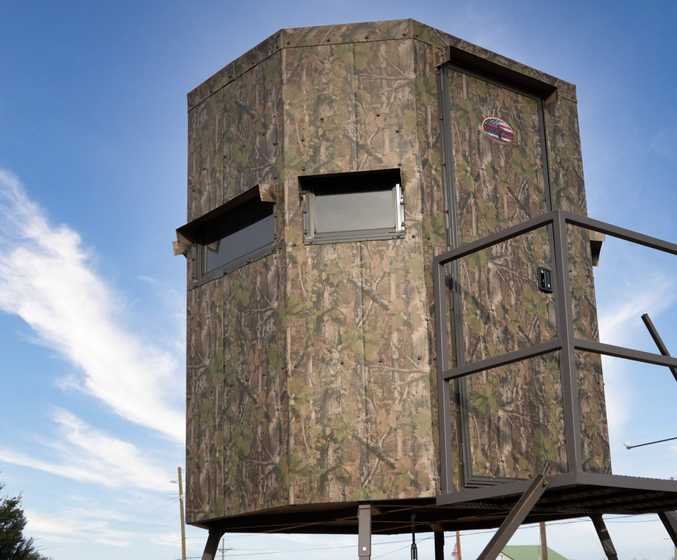 Ranch King 4ft x 6ft Economy Deer Blind Ground, 5ft, 8ft,12ft