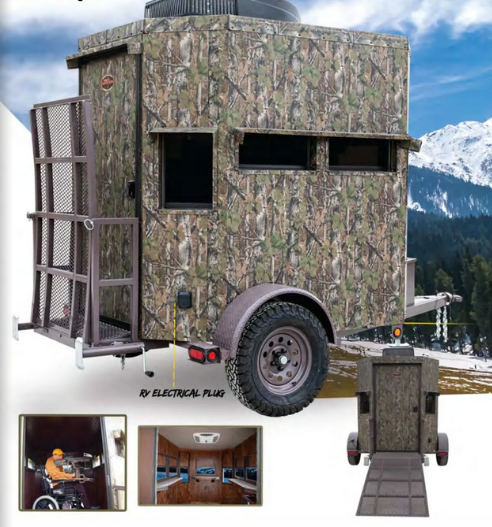 Ranch King Trailer Blind Handicap Ramp 