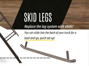 Skid Legs For Economy Blind Ranch King