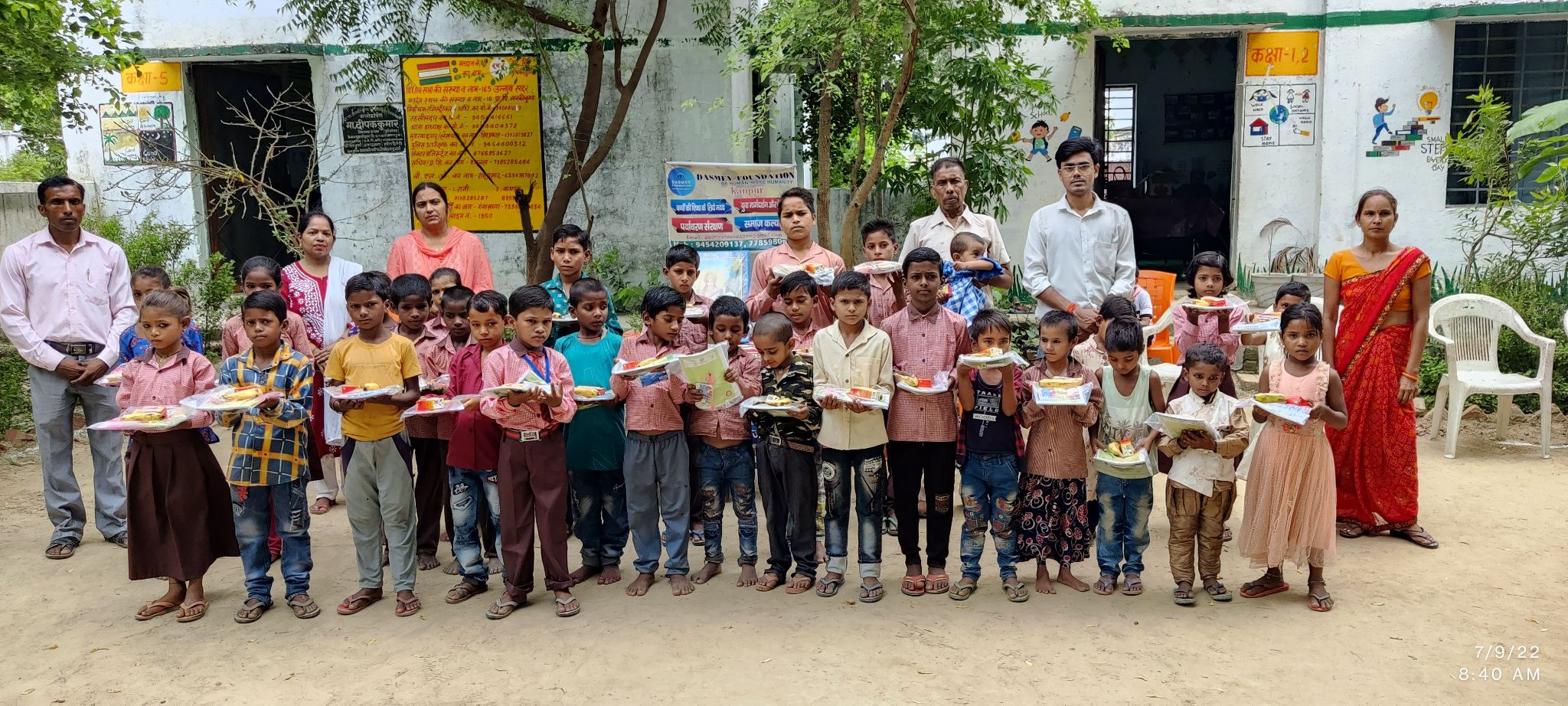 Donation for School Students Stationery