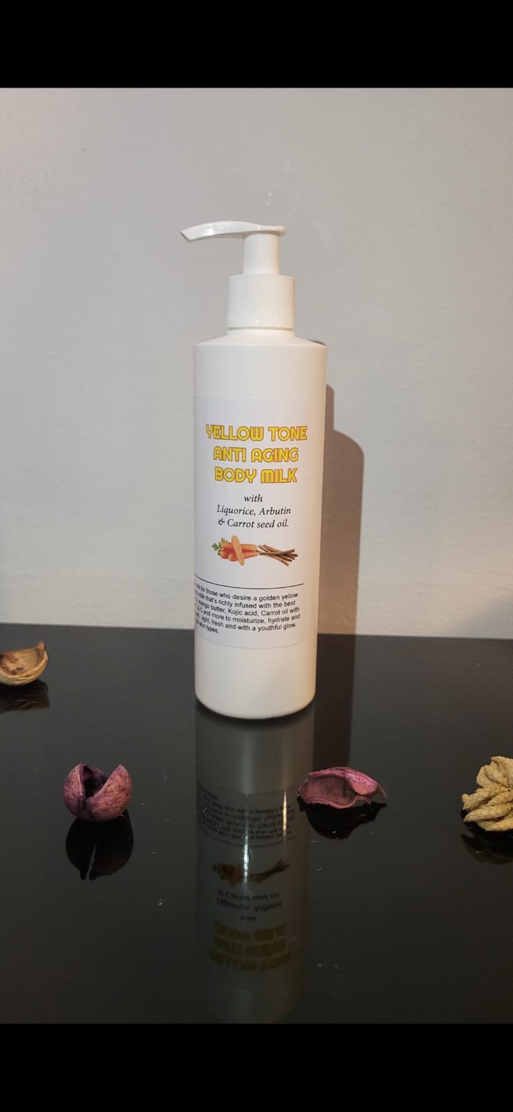YELLOW TONE ANTI AGING BODY MILK