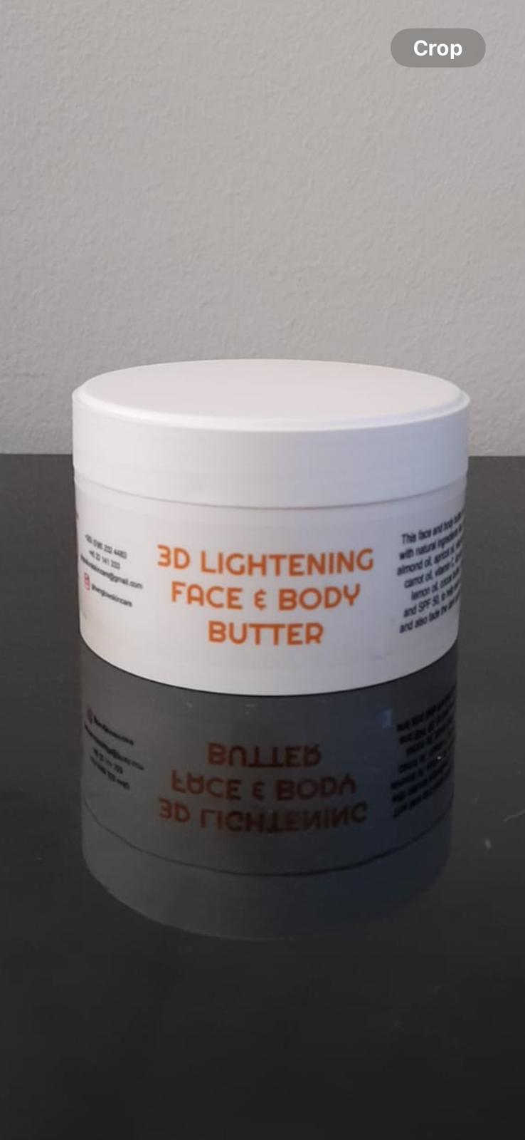 3D LIGHTENING FACE & BODY BUTTER