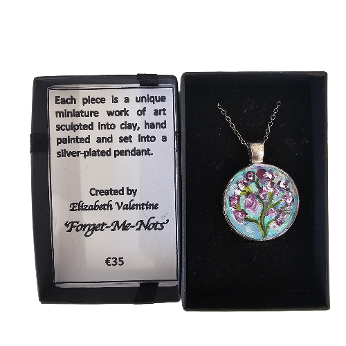 Elizabeth Valentine - Forget Me Nots Pendant