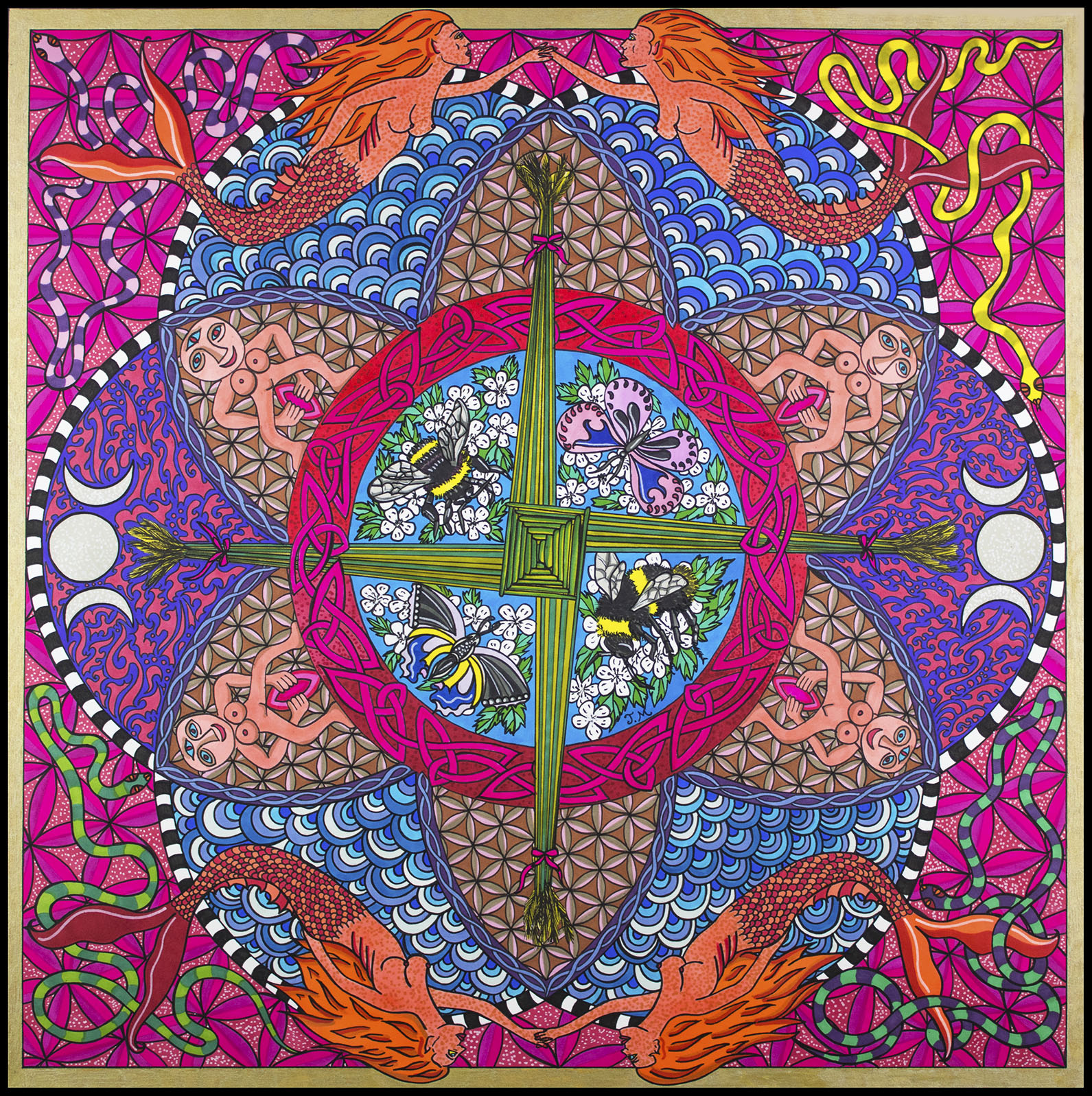 Jerusha Marley - 'Divine Mermaids' Neckerchief