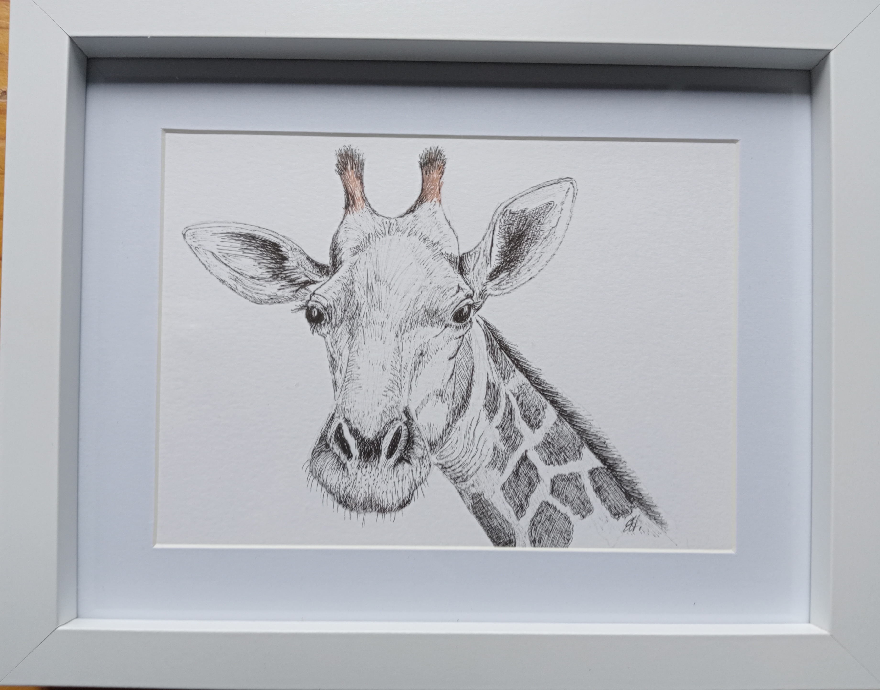 Elaine Hunt - Yasmine The Giraffe 