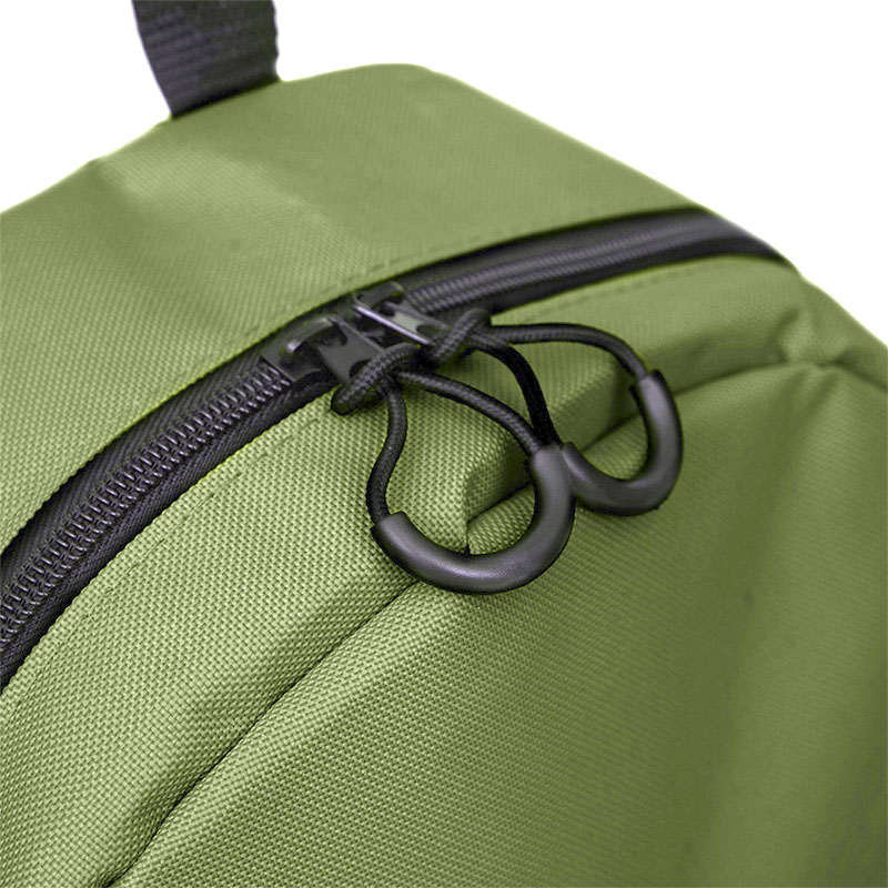 Mochila Escolar Urbana Negociarte Arlo Lisa 13,5 L Verde Musgo Liso 