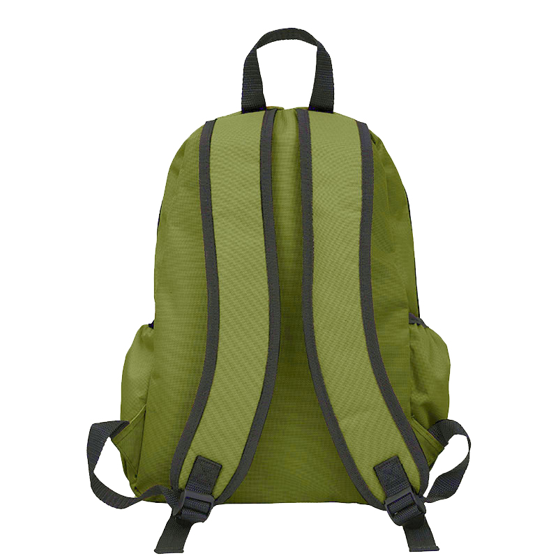 Mochila Escolar Urbana Negociarte Arlo Lisa 13,5 L Verde Musgo Liso 