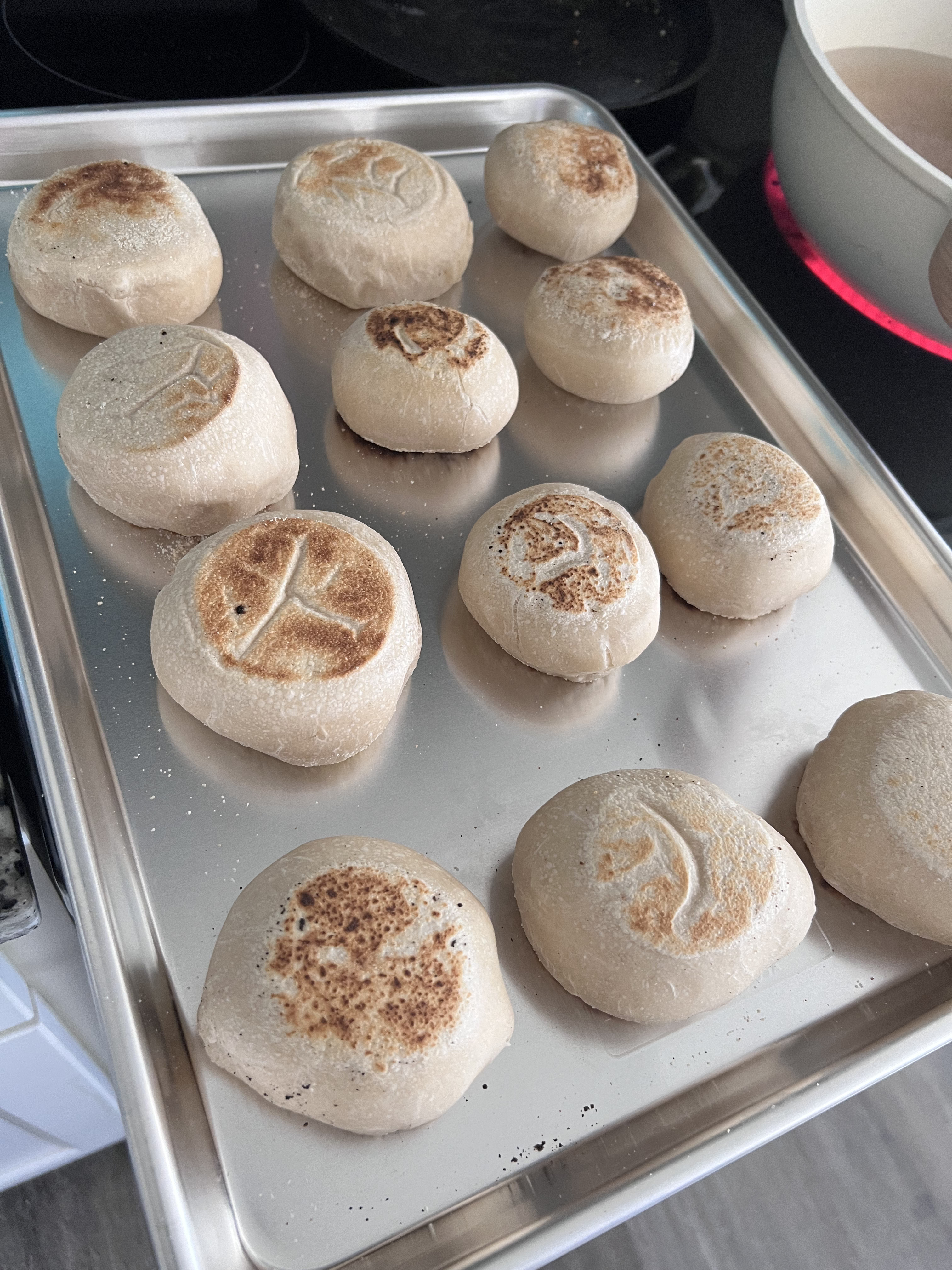 Sourdough English Muffins