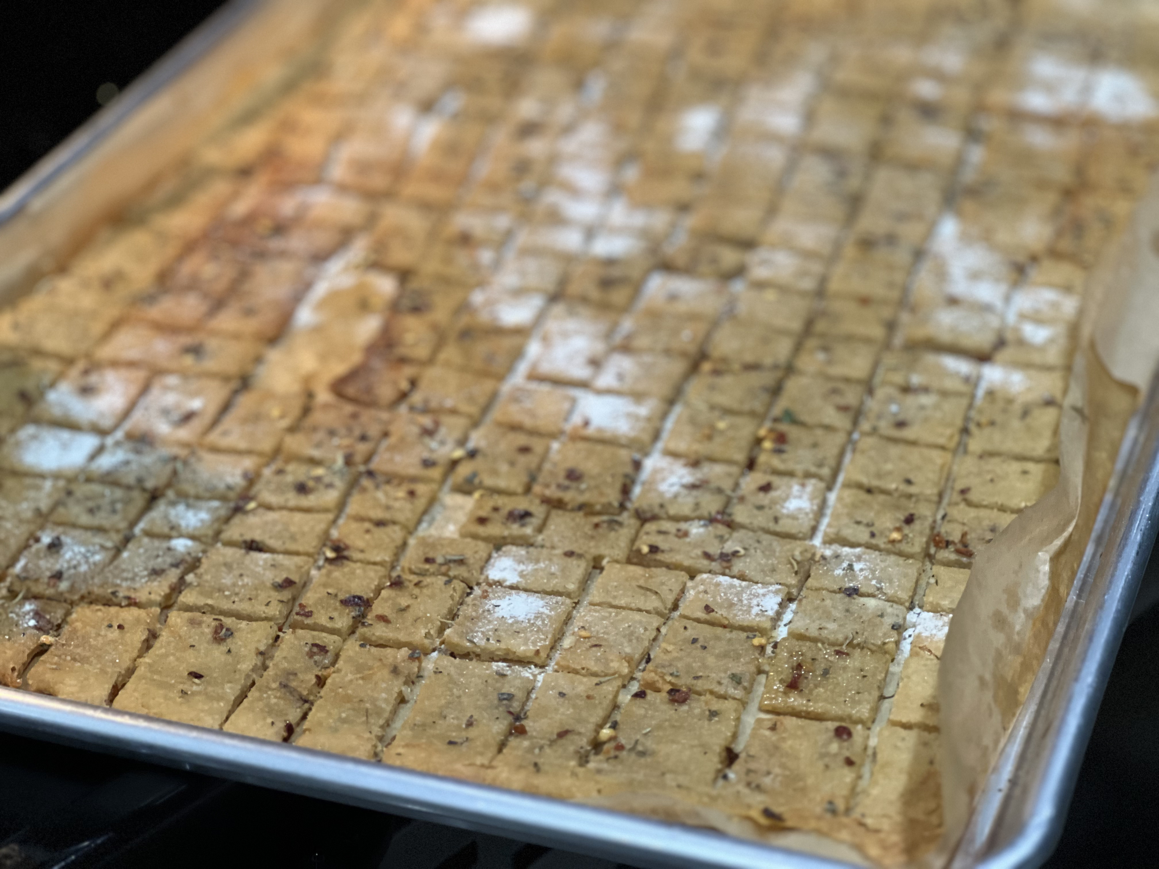 Sourdough Crackers