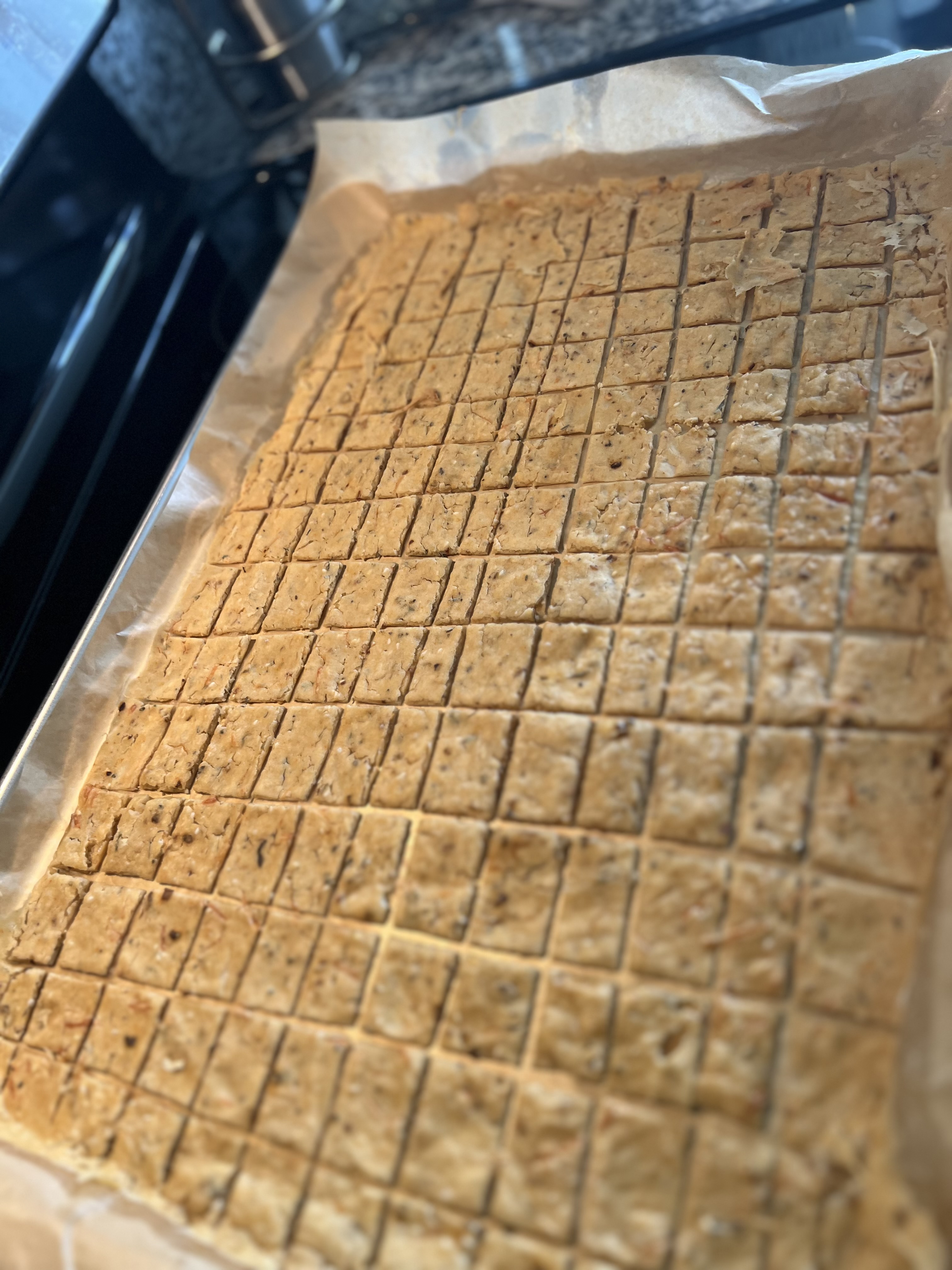 Sourdough Crackers