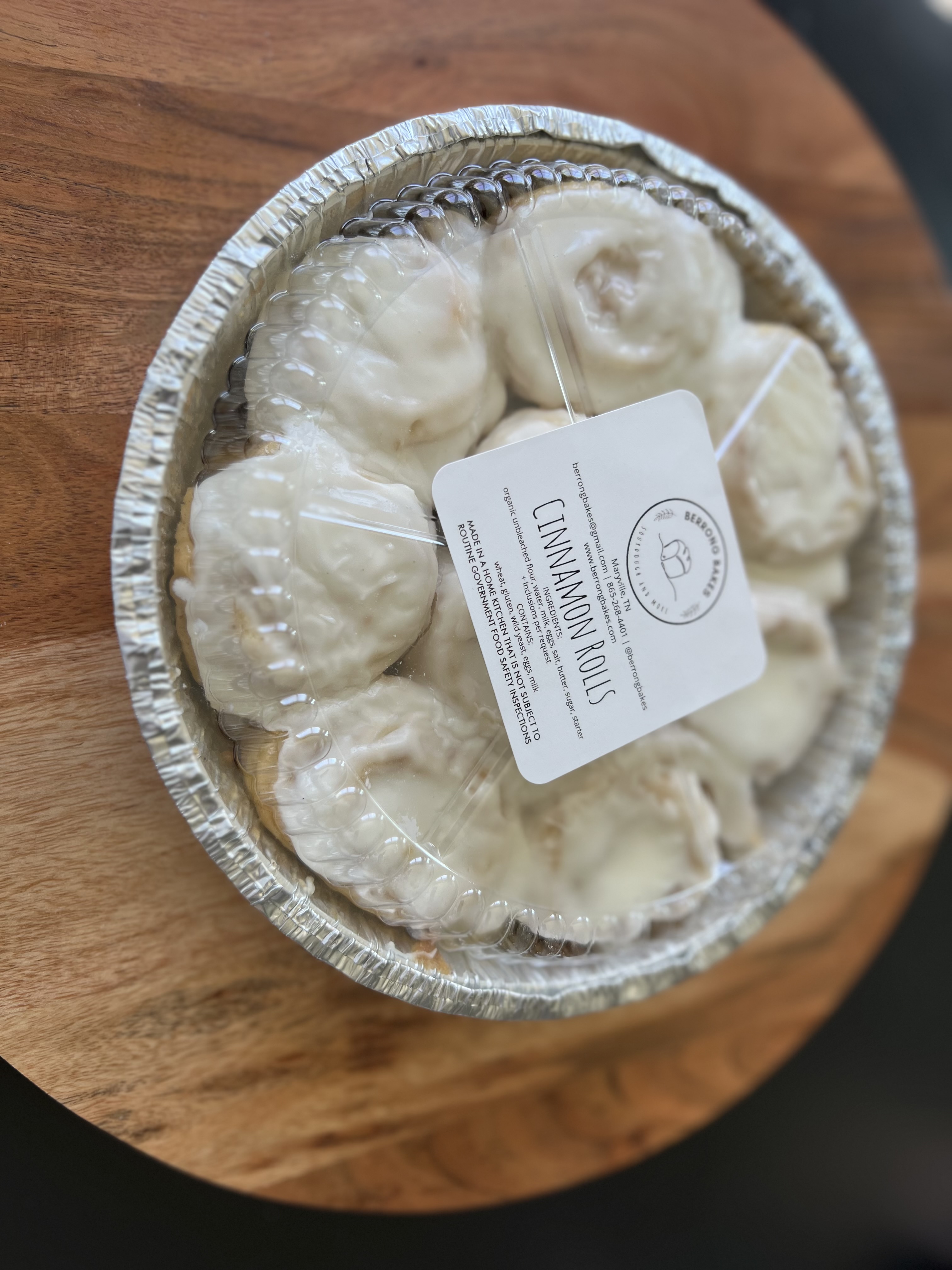 Sourdough Cinnamon Rolls