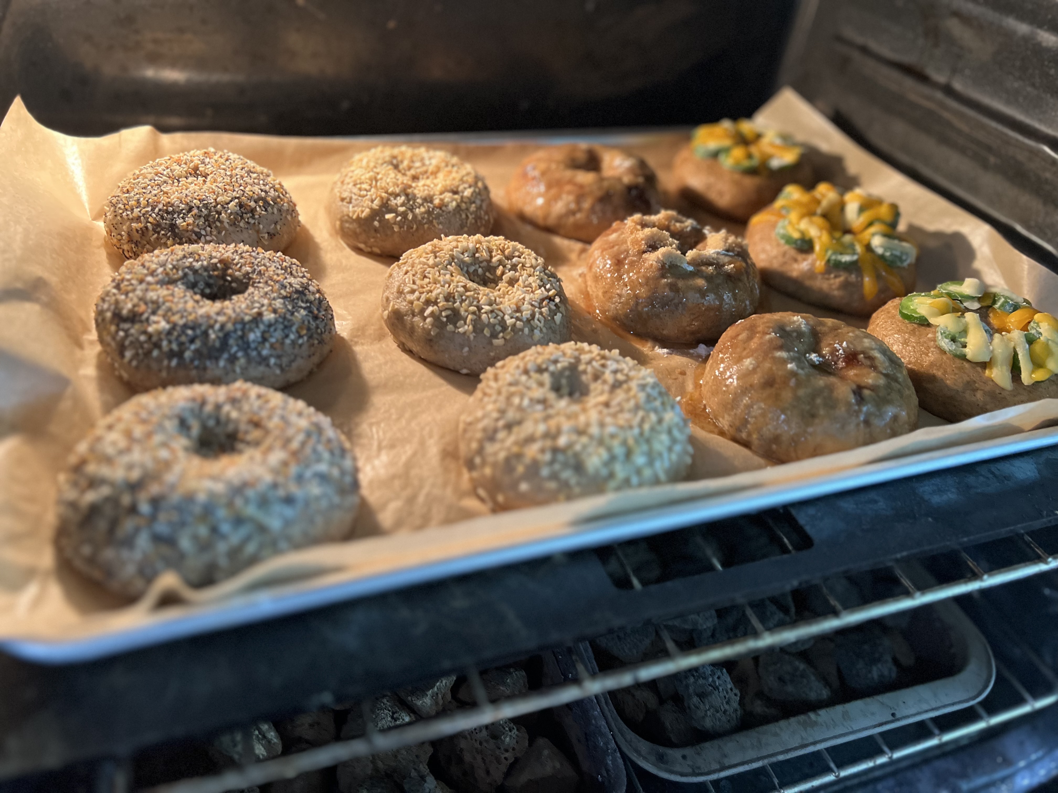 Gluten Free Sourdough Bagels
