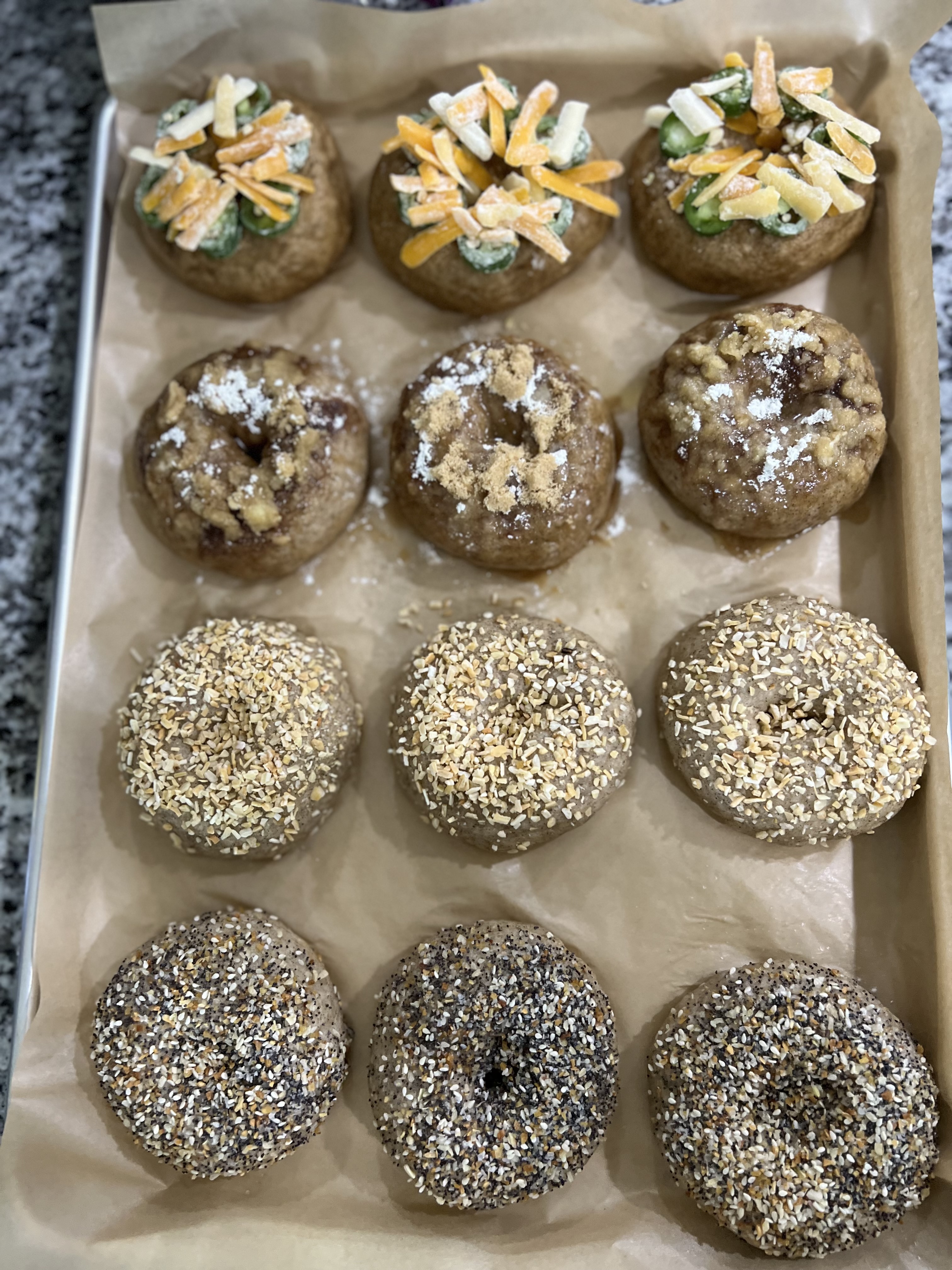 Gluten Free Sourdough Bagels