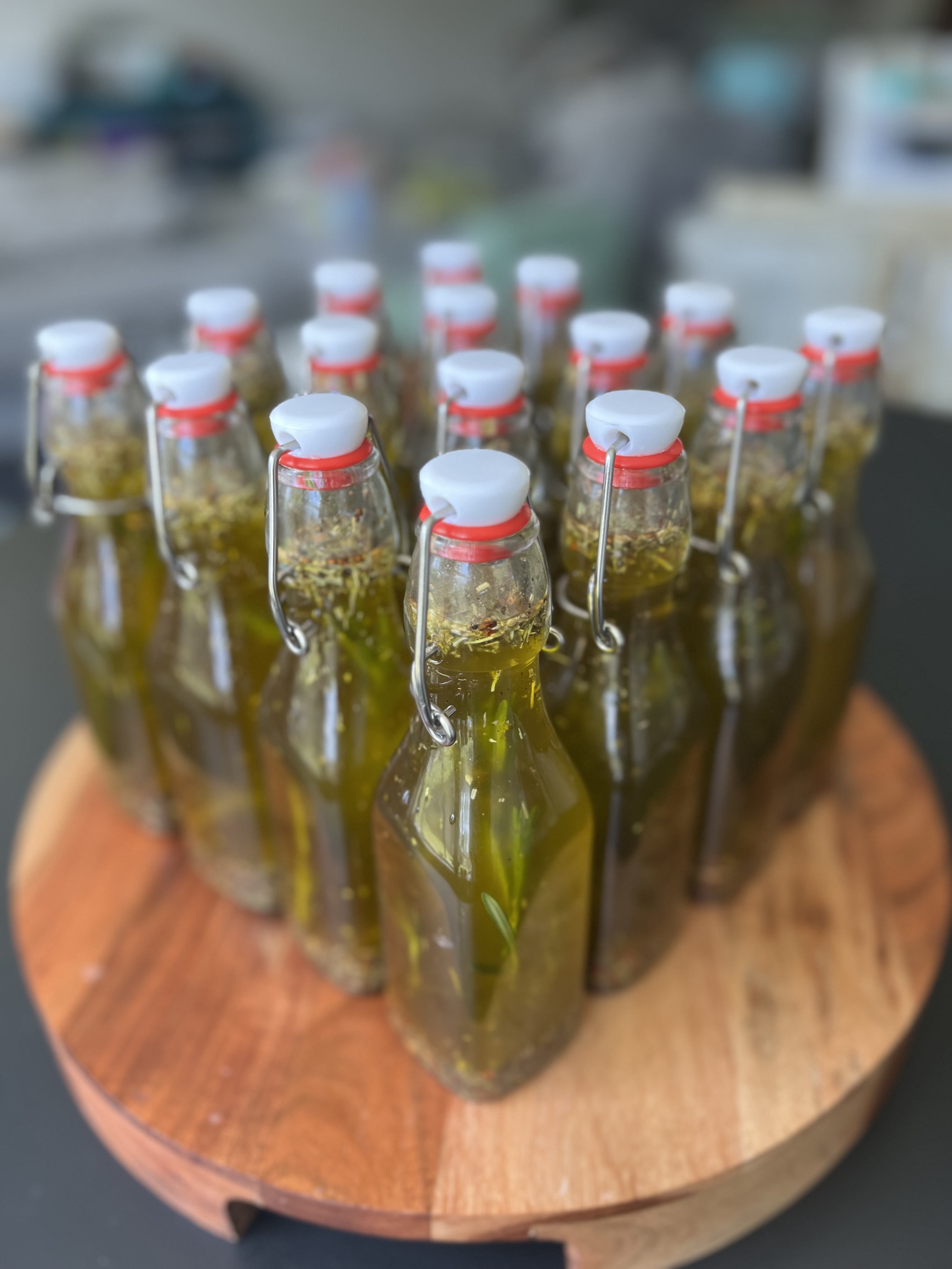 Homemade Herb-Infused Olive Oil