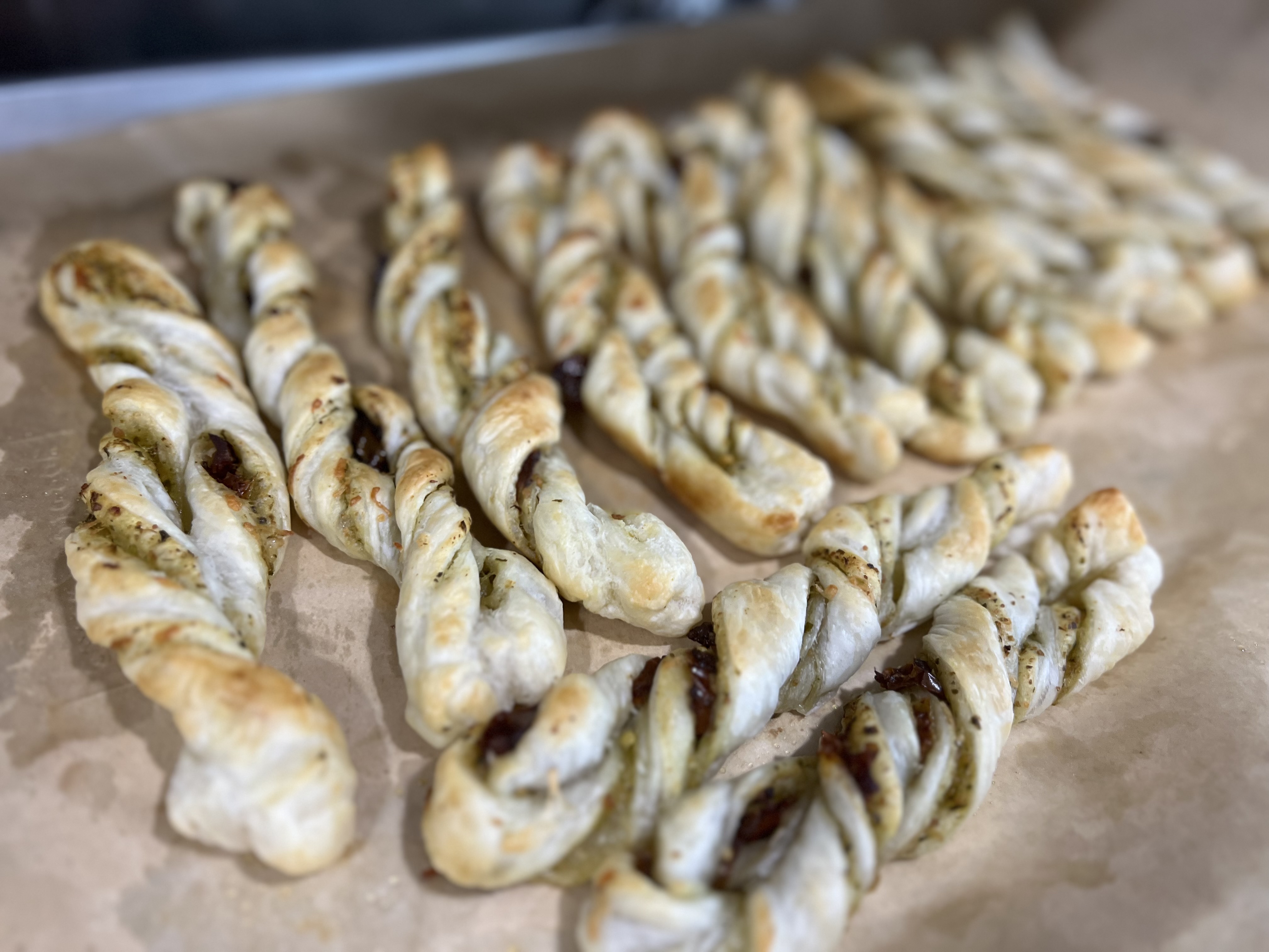 Sourdough Puff Pastry Twists